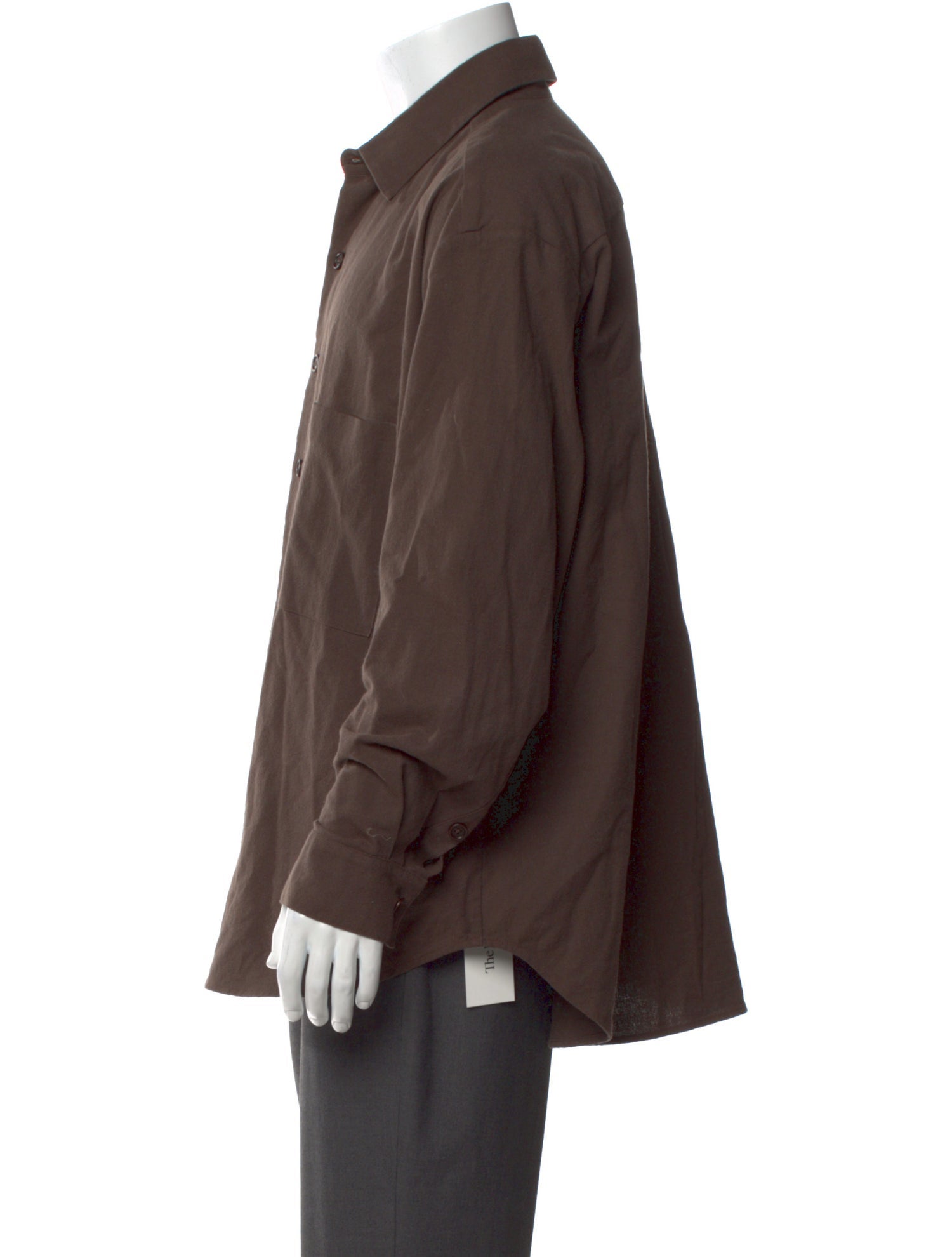 Evan Kinori Linen Long Sleeve Shirt