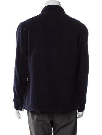 Evan Kinori Wool Utility Jacket