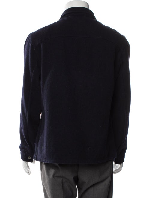 Evan Kinori Wool Utility Jacket