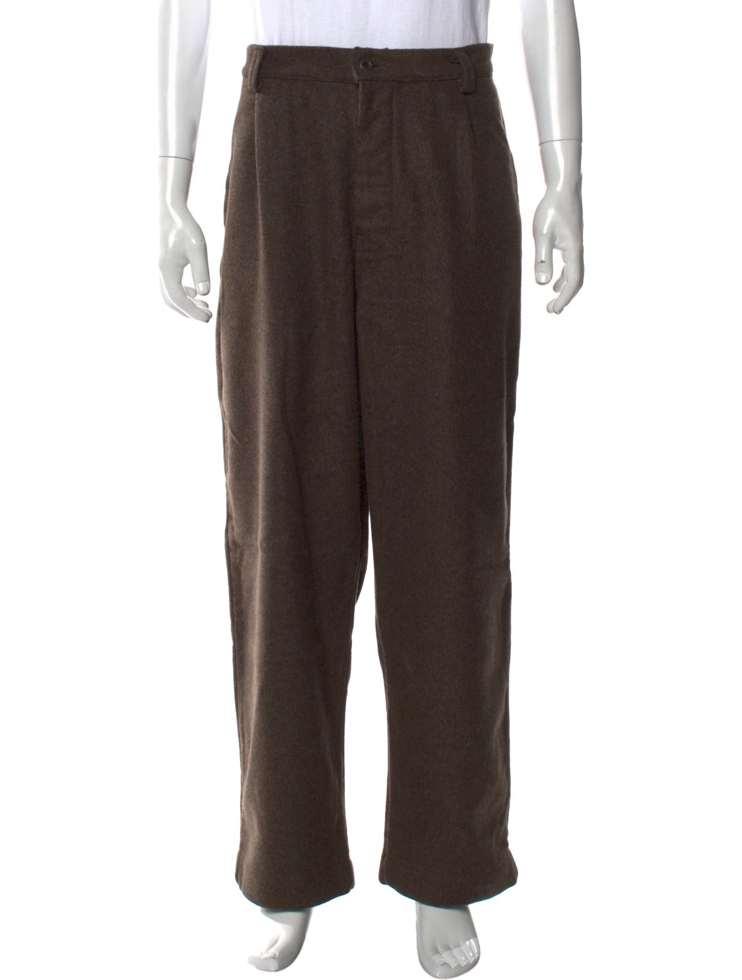 Evan Kinori Wool Dress Pants