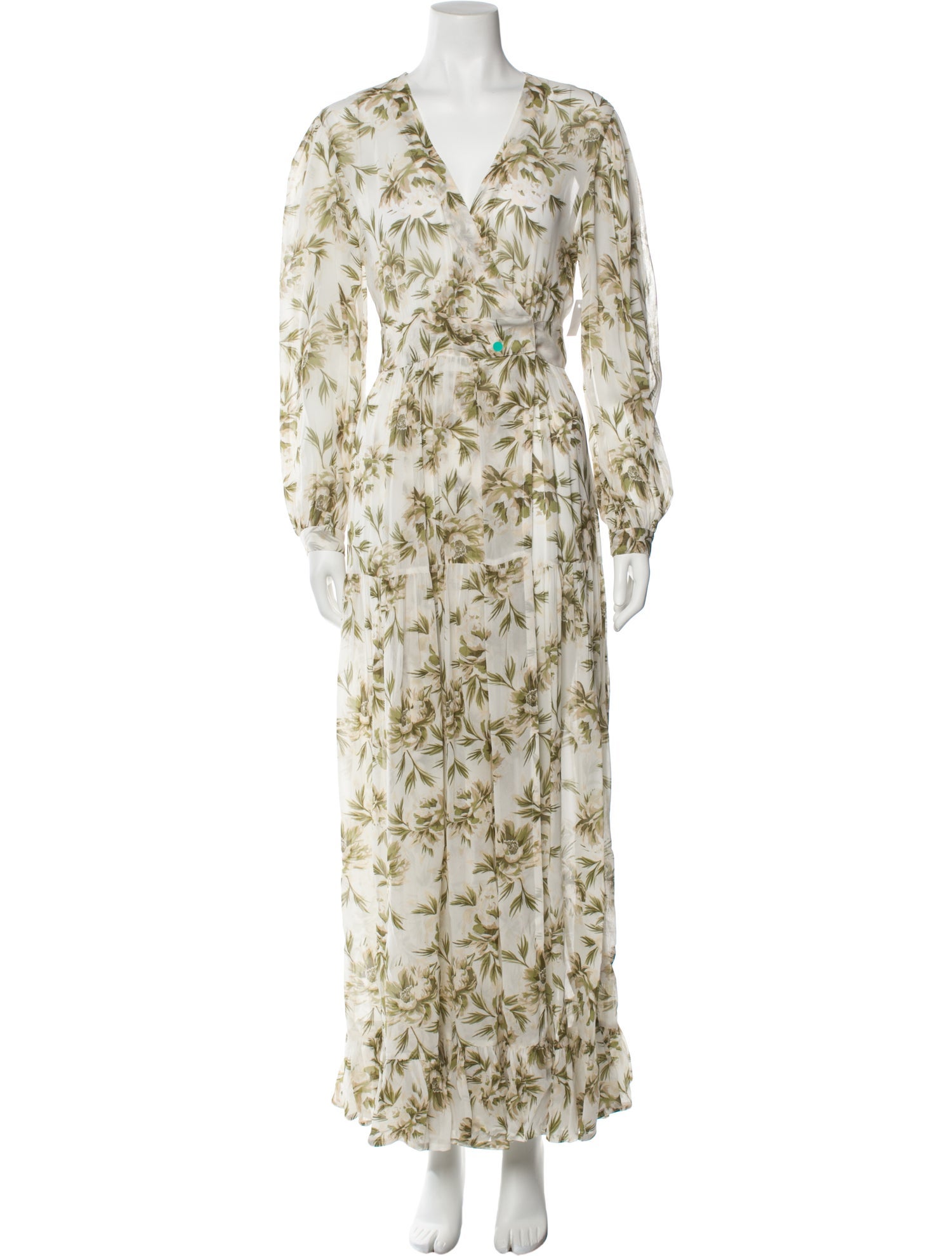 Evarae Floral Print Long Dress