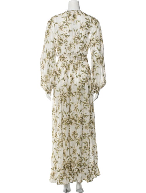 Evarae Floral Print Long Dress