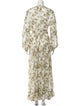 Evarae Floral Print Long Dress