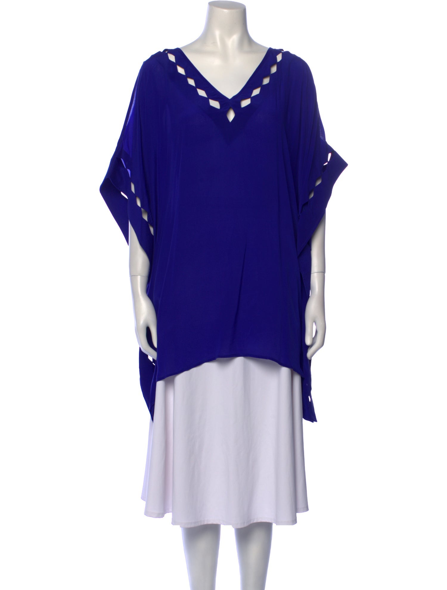 Evarae Silk V-Neck Tunic