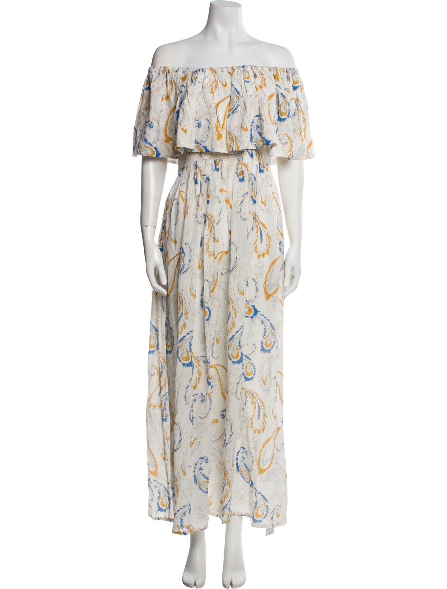 Evarae Silk Long Dress