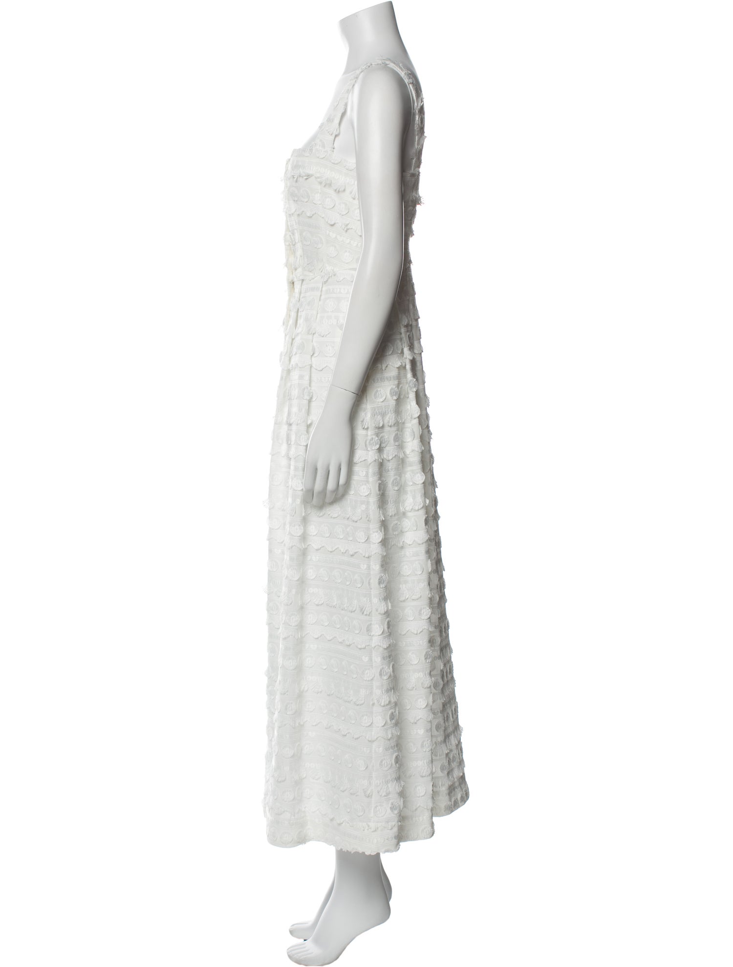 Evarae Square Neckline Long Dress