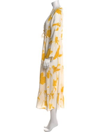 Evarae Printed Long Dress