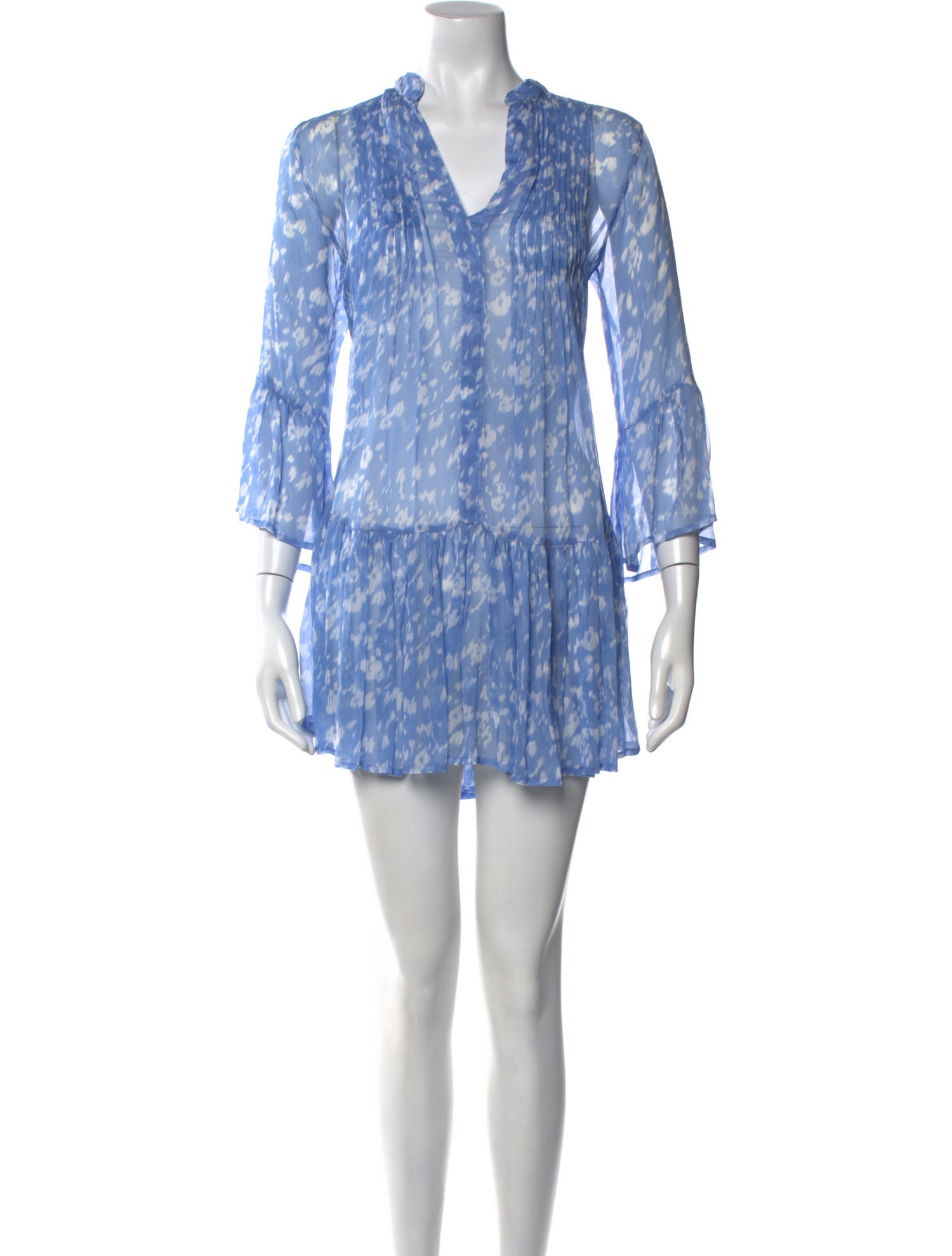 Evarae Tie-Dye Print Mini Dress w/ Tags