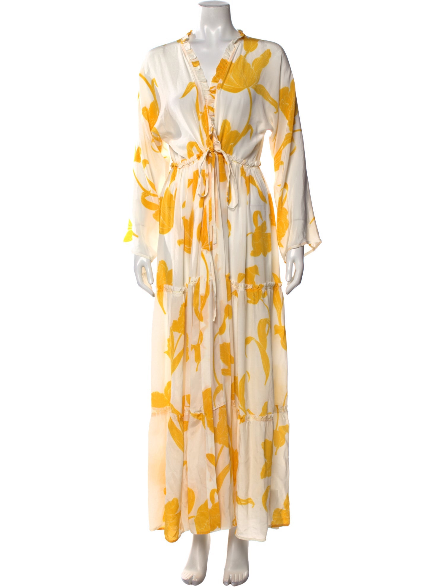 Evarae Silk Long Dress