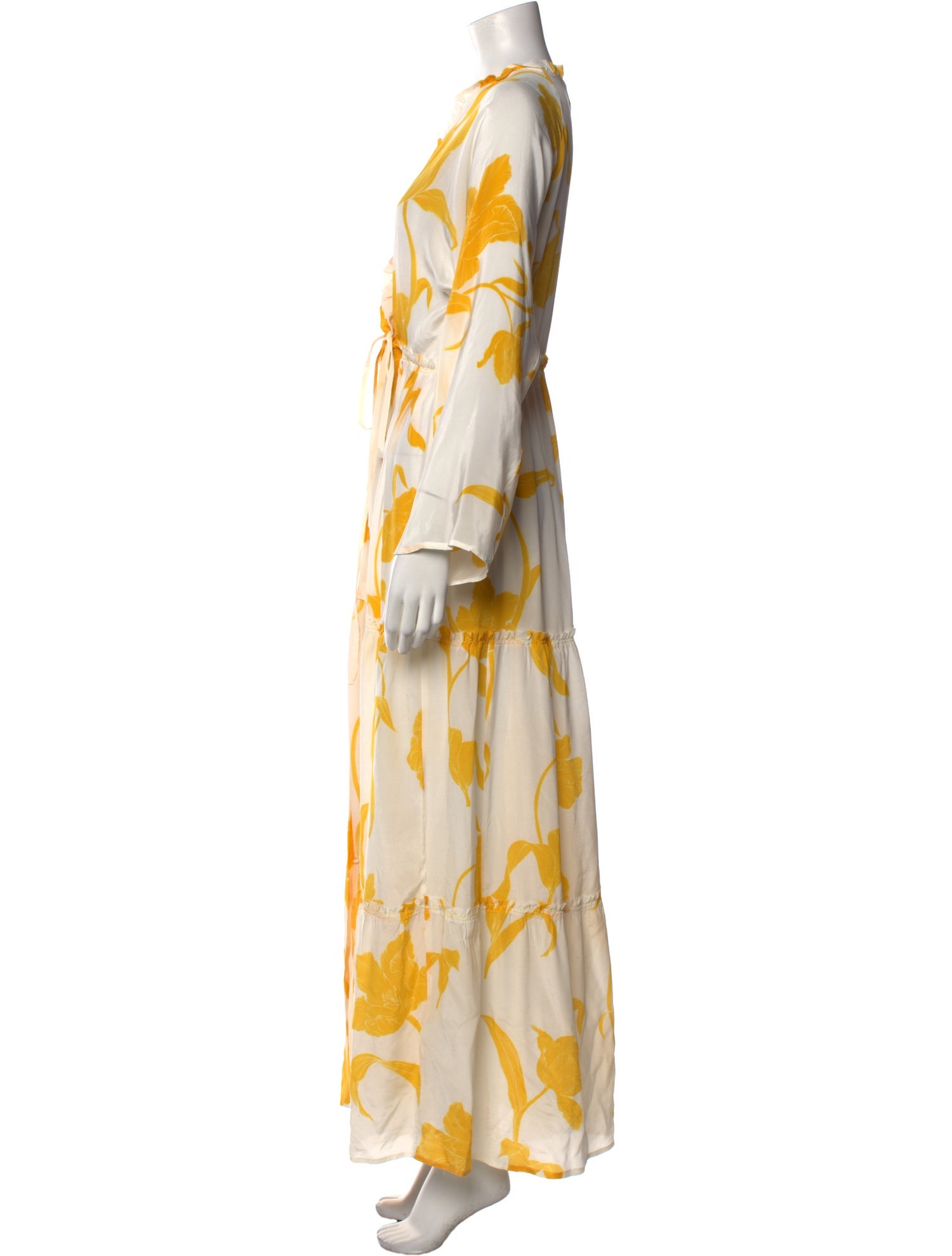 Evarae Silk Long Dress