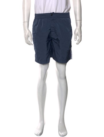 Everest Isles Swimwear Grosgrain Trim Swim Trunks L