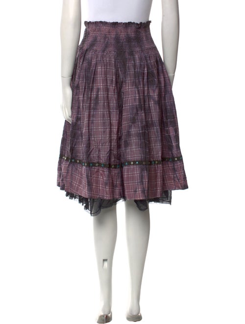 Ewa I Walla Silk Knee-Length Skirt