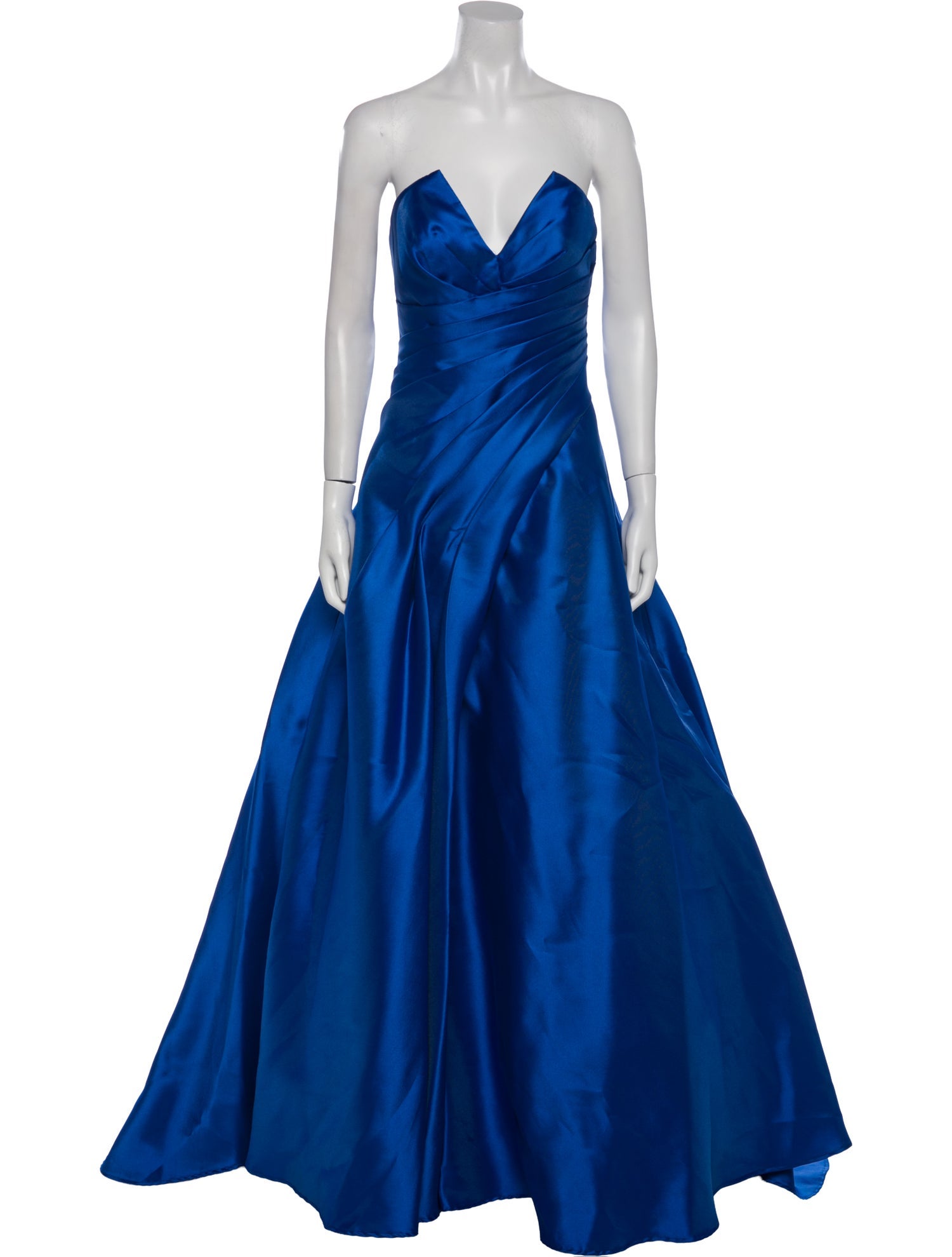 Ellie Wilde Strapless Long Dress