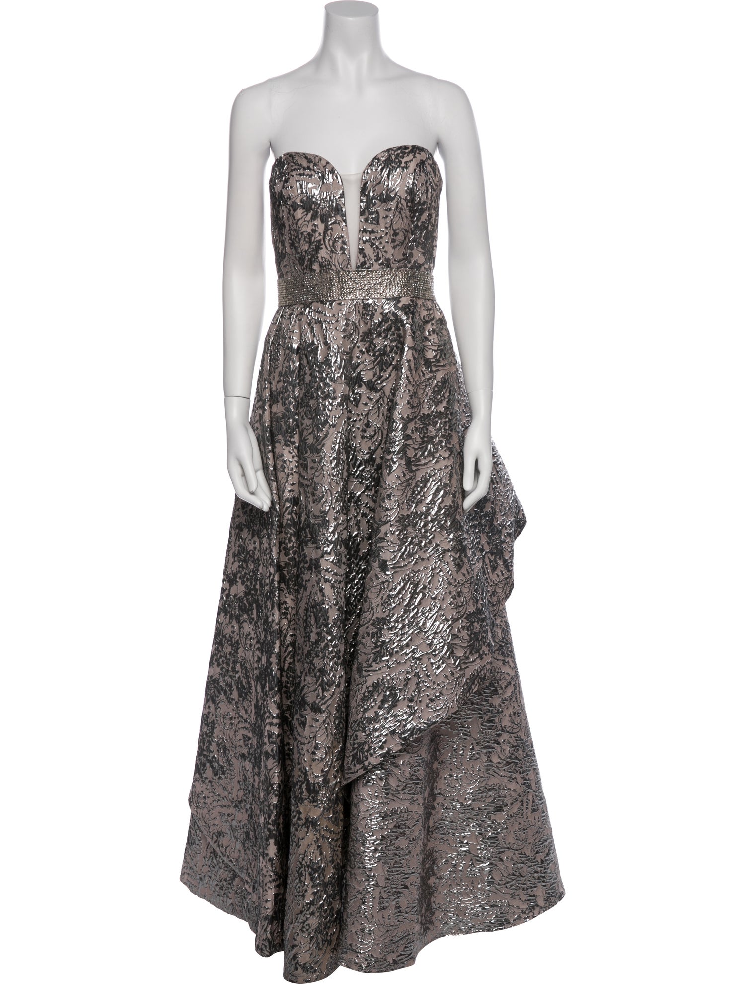 Ellie Wilde Floral Print Long Dress