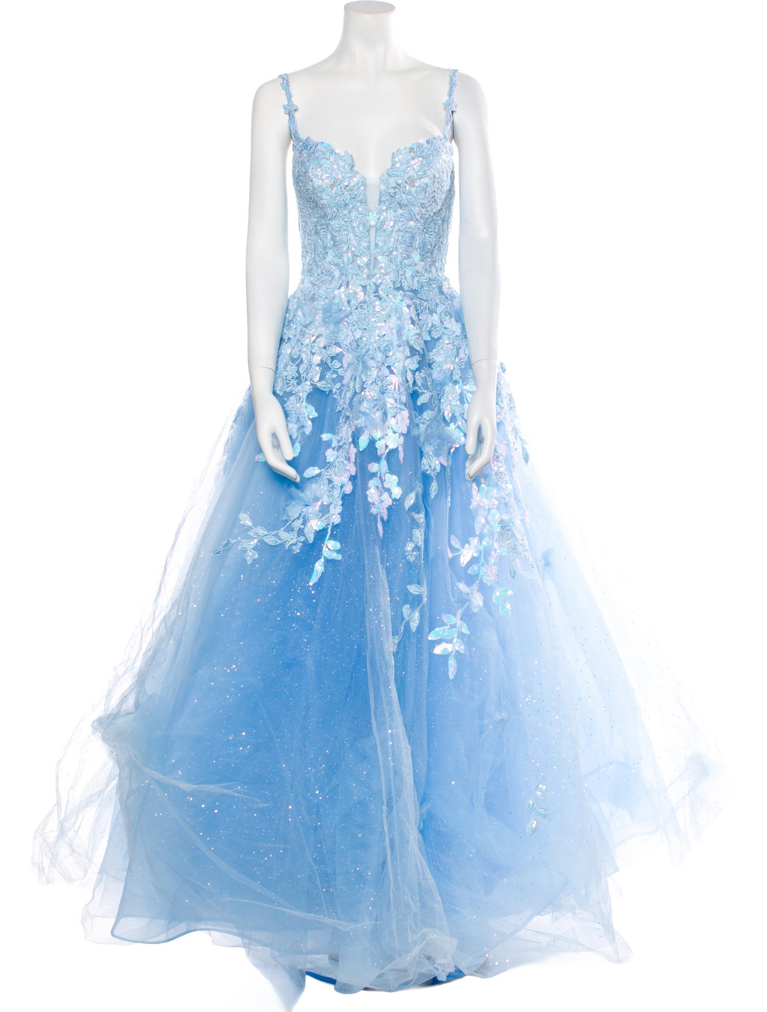 Ellie Wilde Patterned Long Dress