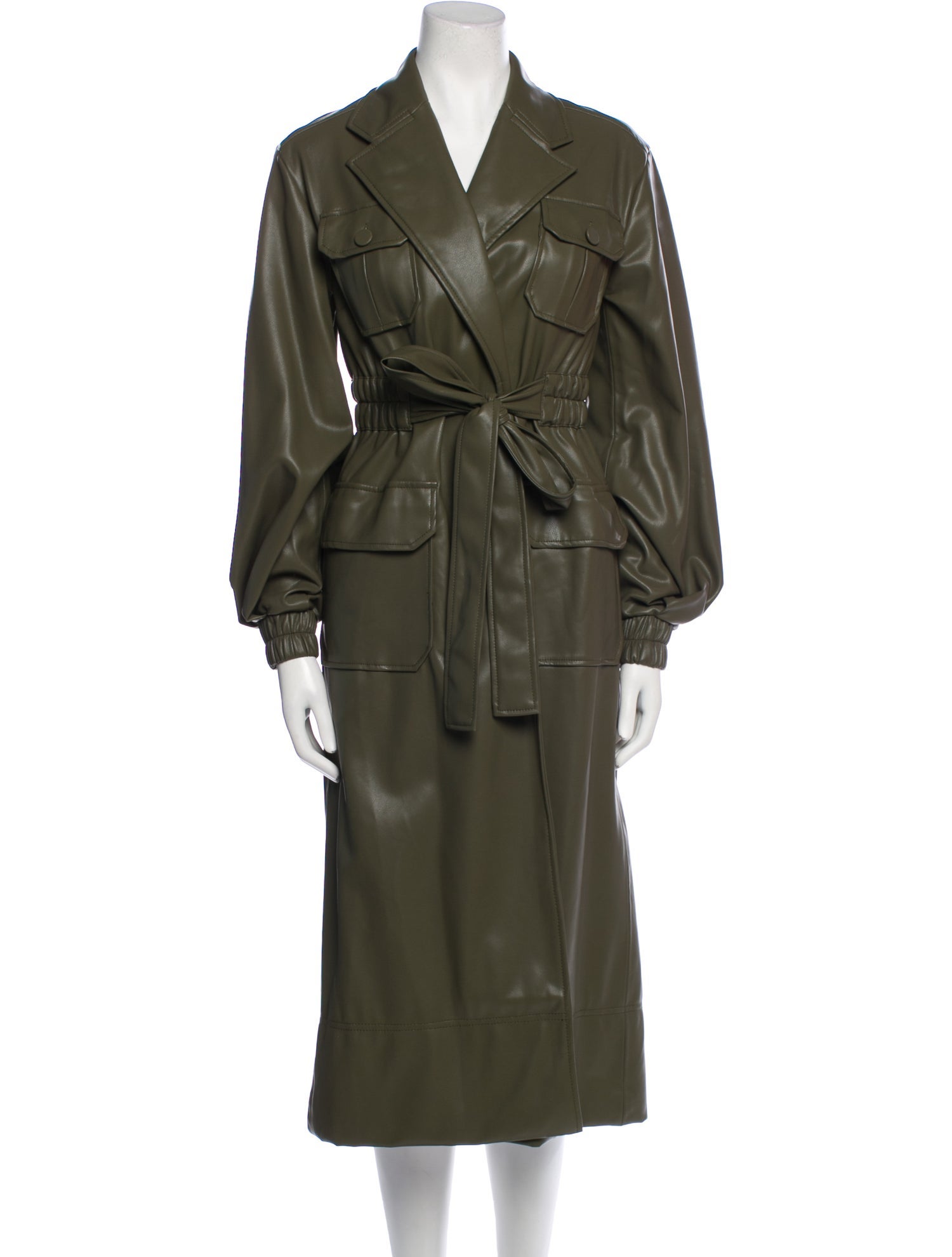 Alexis Trench Coat w/ Tags - Green Coats, Clothing - WEX100103 | The