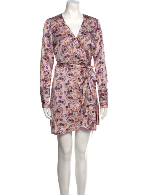 Alexis Floral Print Mini Dress