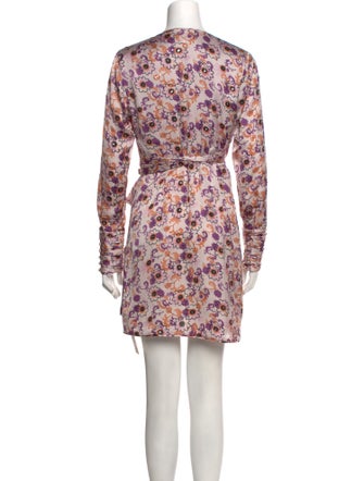 Alexis Floral Print Mini Dress