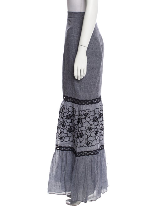 Alexis Lace Pattern Wide Leg Pants