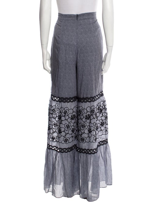 Alexis Lace Pattern Wide Leg Pants