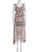 Alexis Floral Print Long Dress