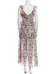 Alexis Floral Print Long Dress