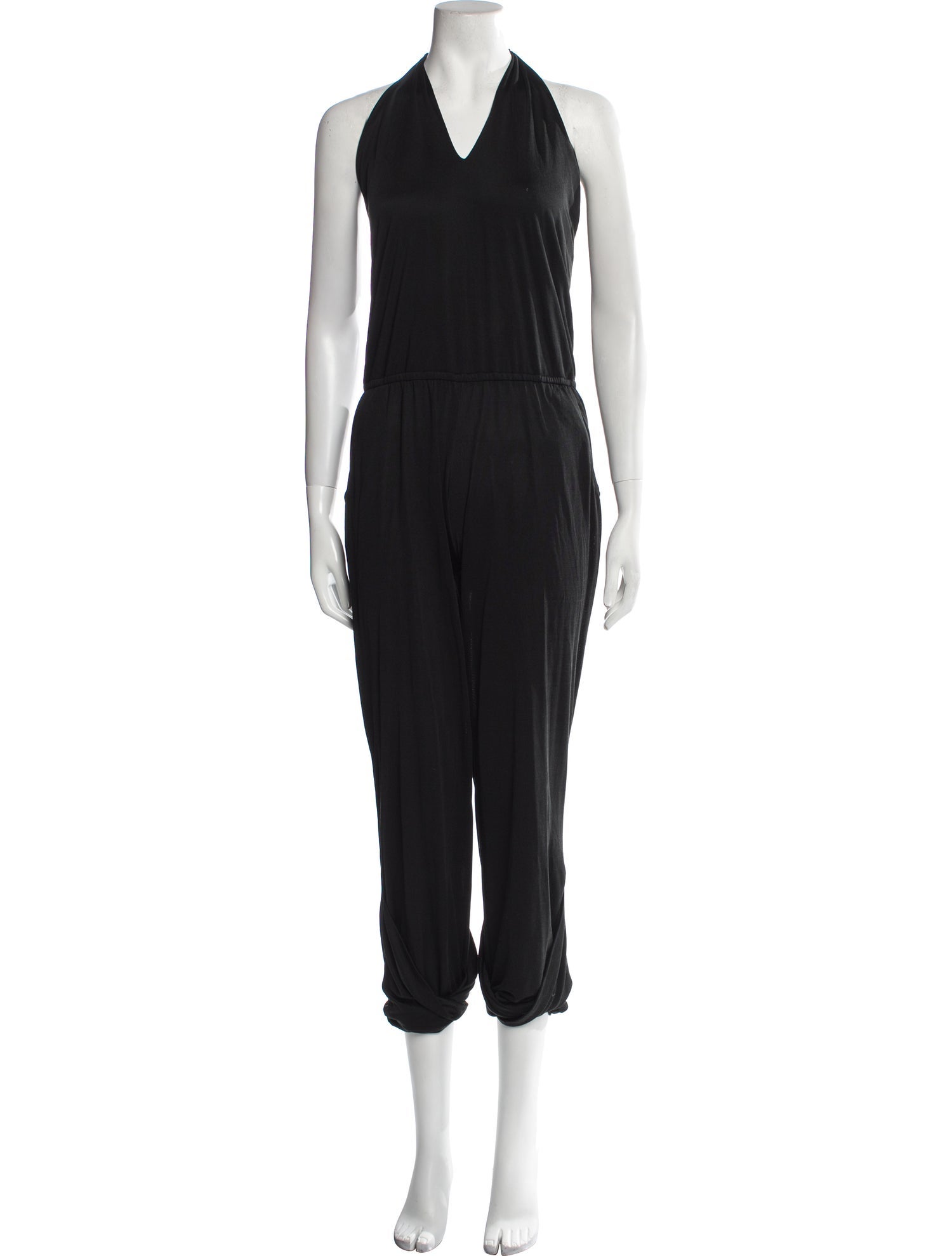 Alexis Silk V-Neck Jumpsuit