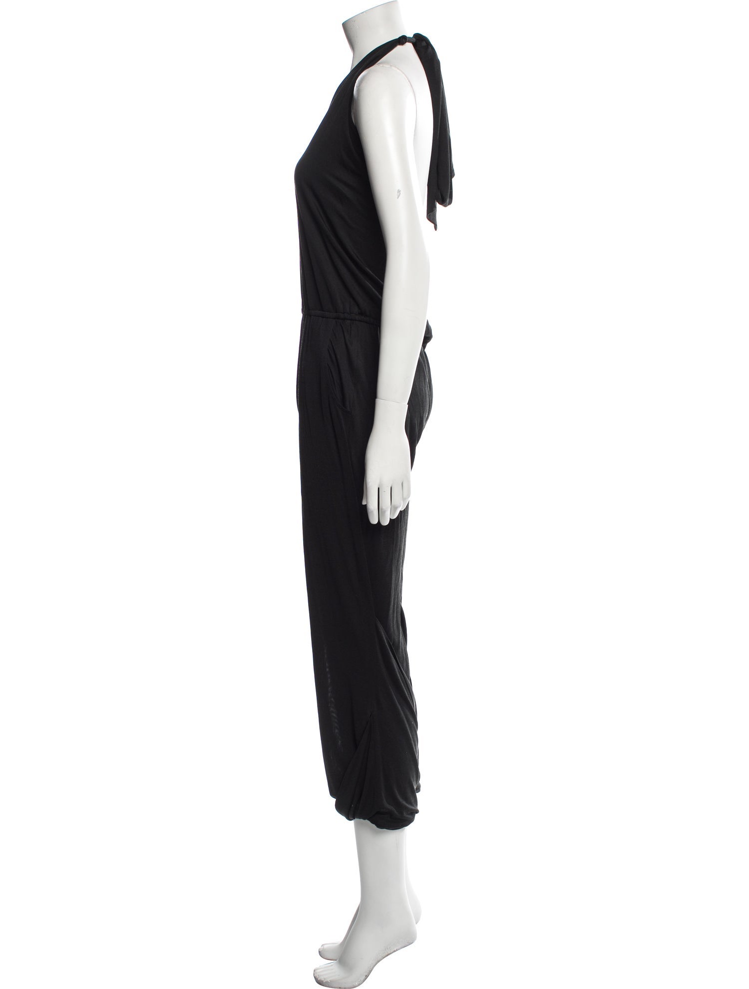 Alexis Silk V-Neck Jumpsuit