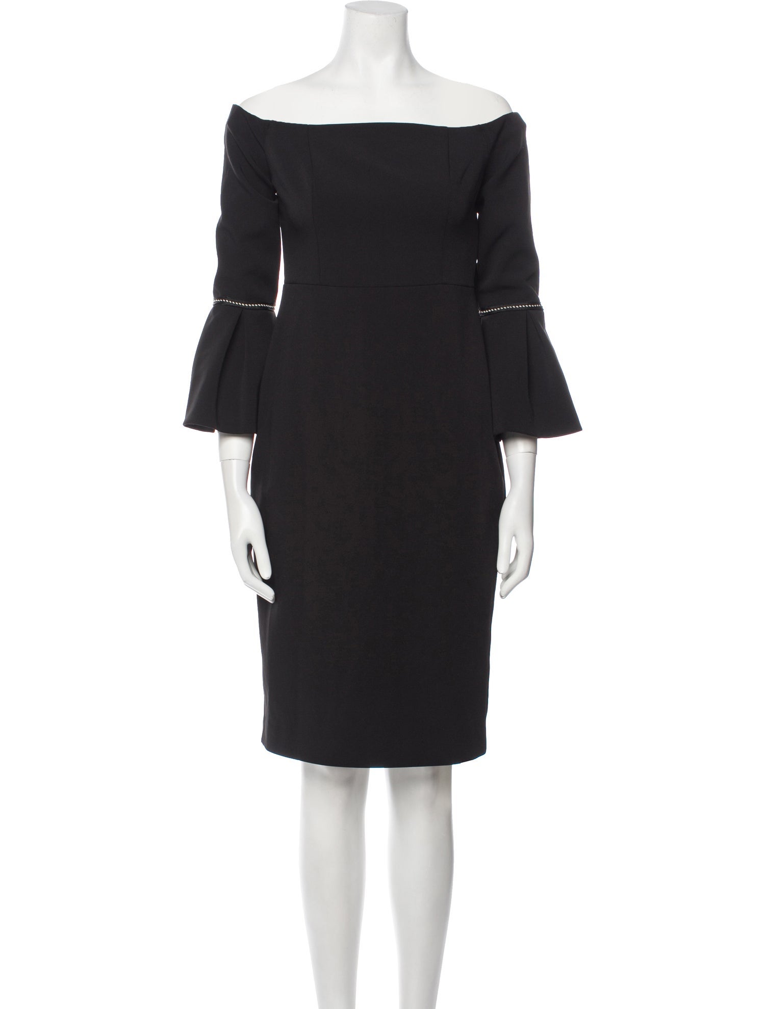 Alexis Off-The-Shoulder Knee-Length Dress