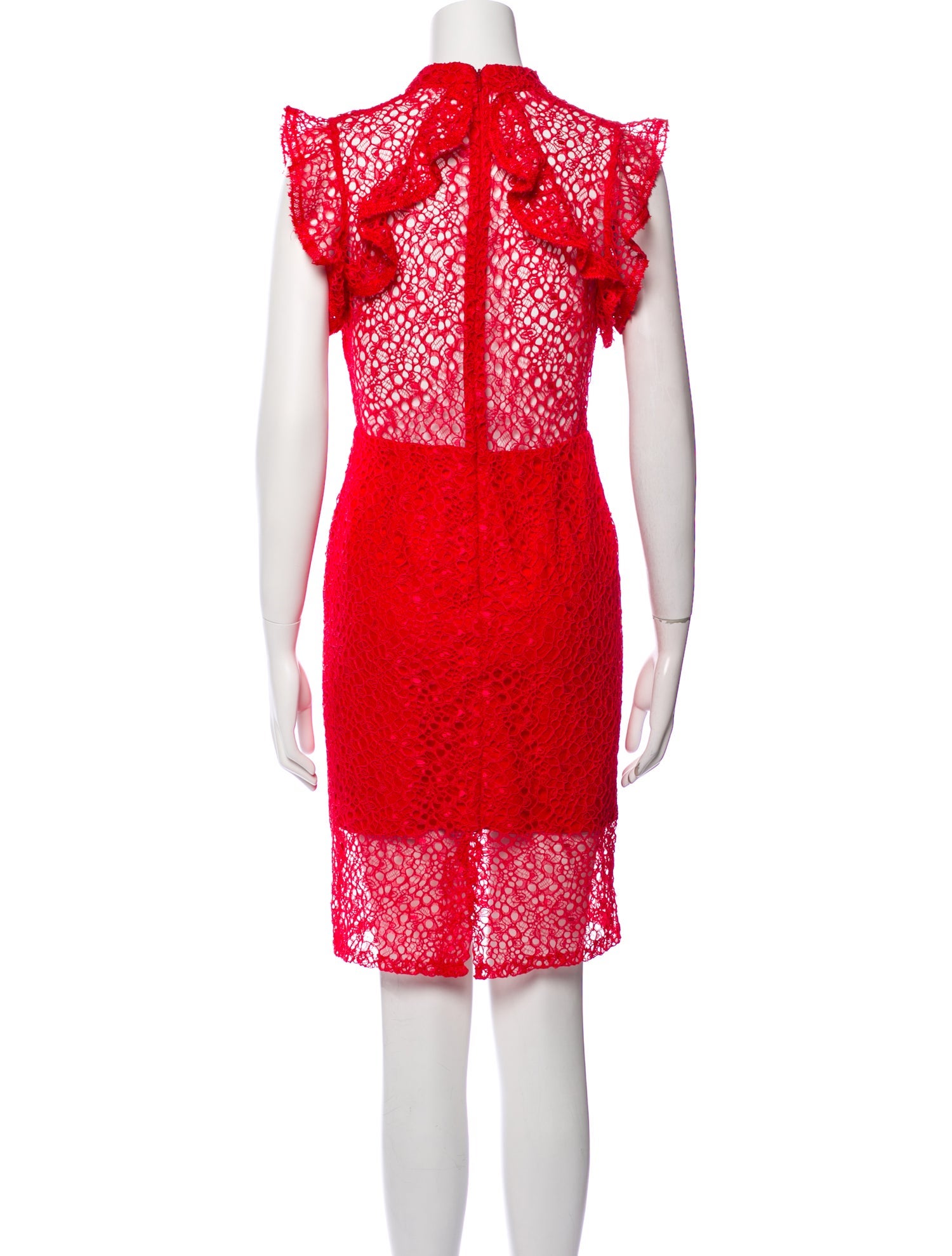Alexis Lace Pattern Mini Dress
