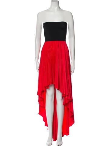 Alexis Dresses Strapless Long Dress S