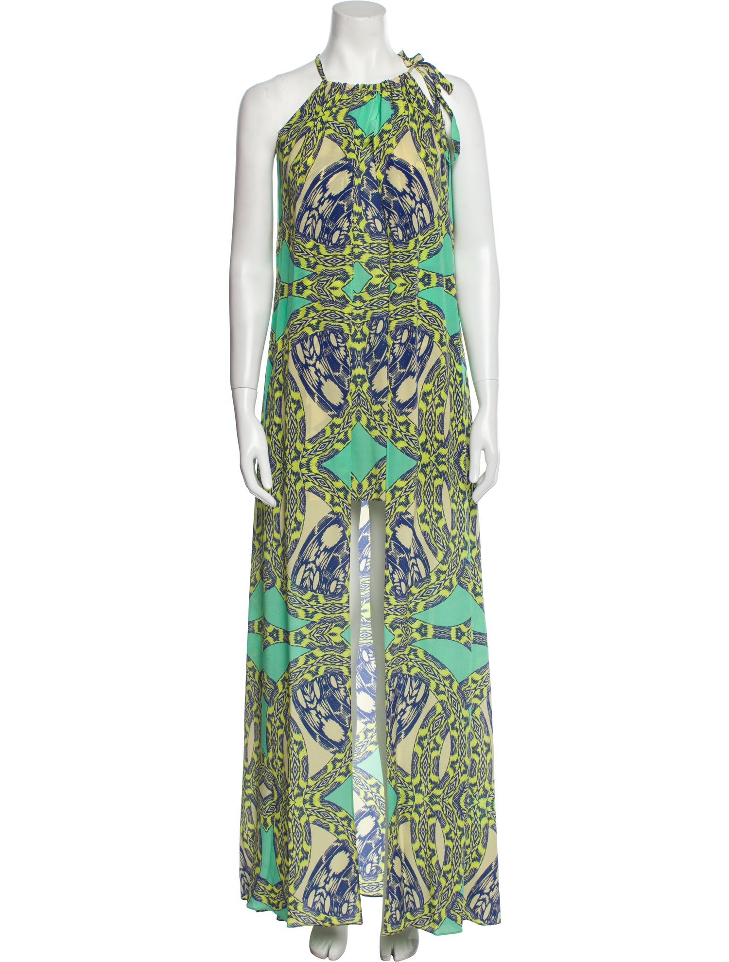 Alexis Printed Long Dress