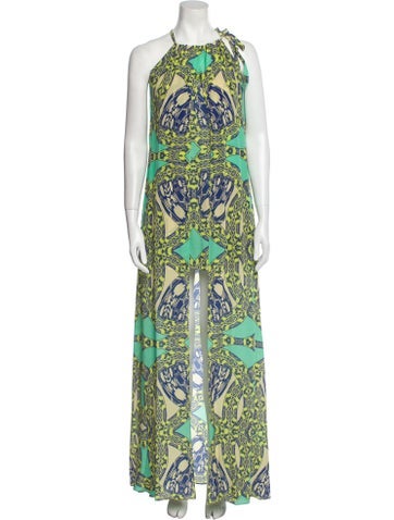 Alexis Dresses Printed Long Dress S