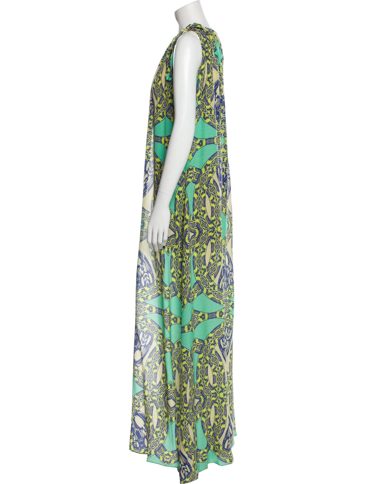 Alexis Printed Long Dress