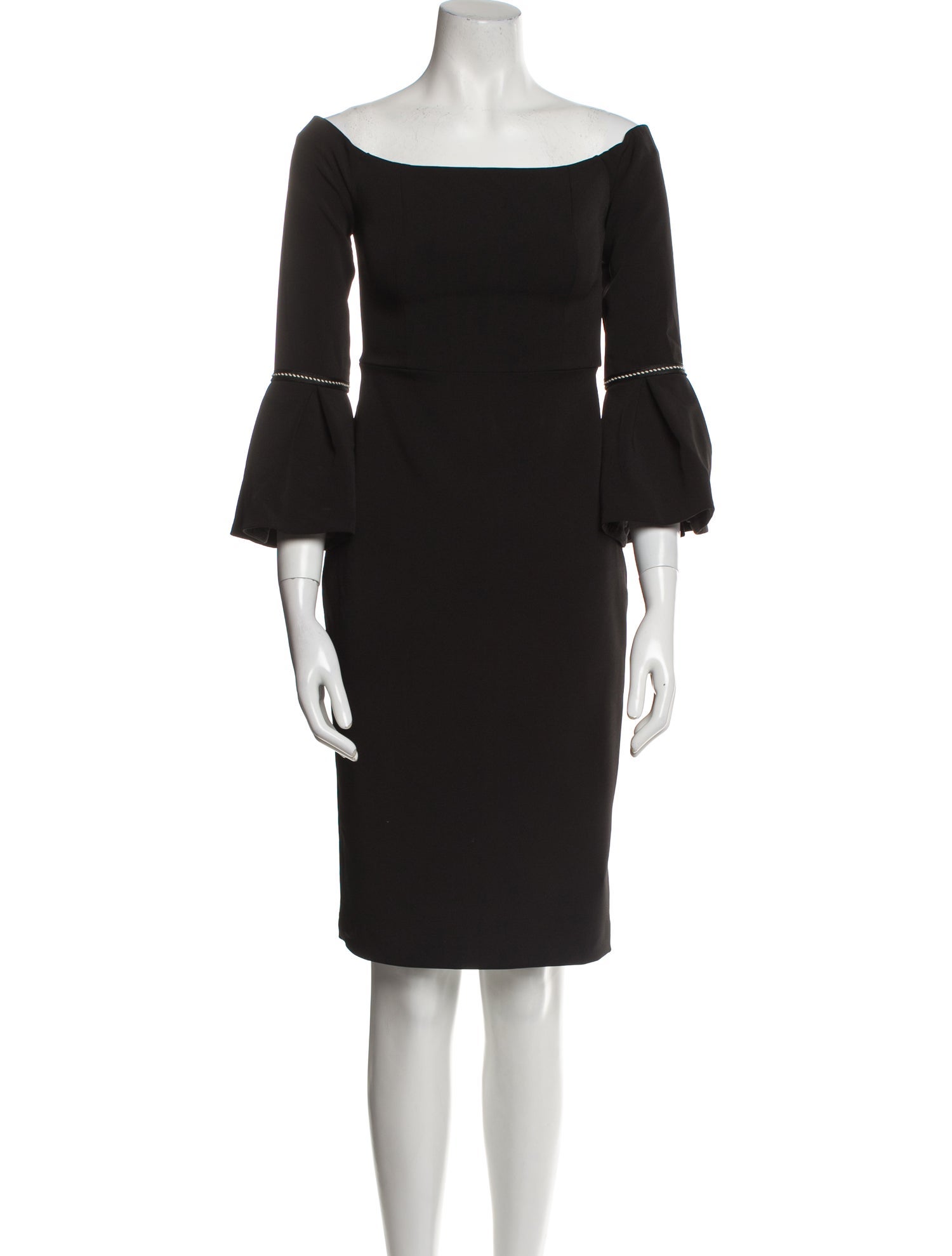 Alexis Bateau Neckline Mini Dress