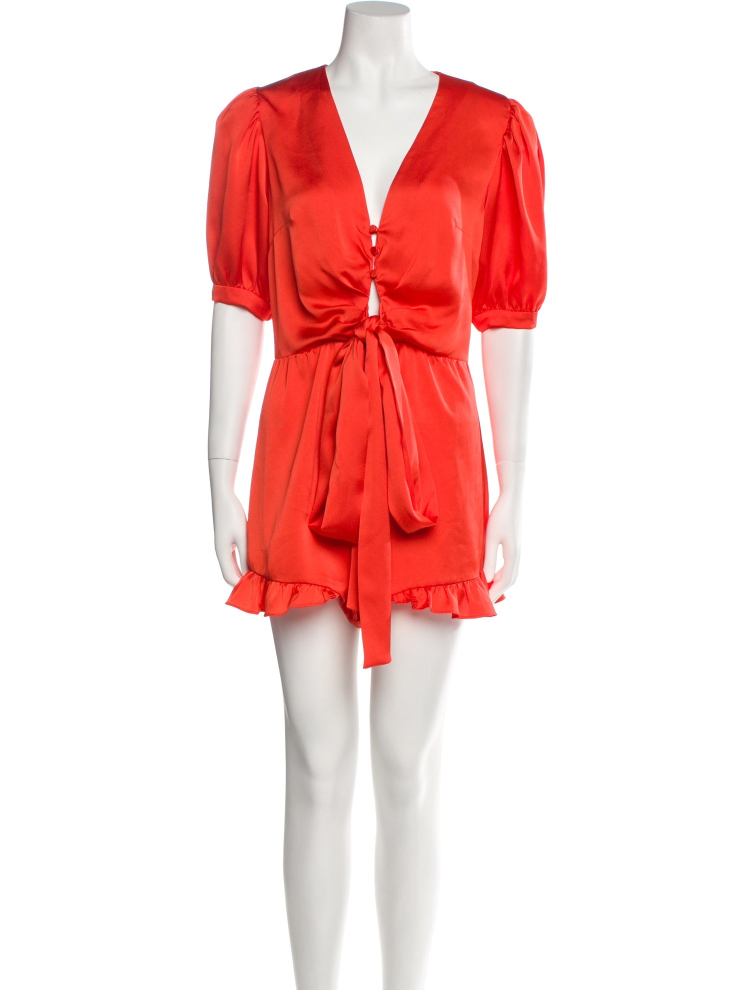 Alexis Plunge Neckline Romper