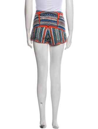 Alexis Printed Strapless Romper