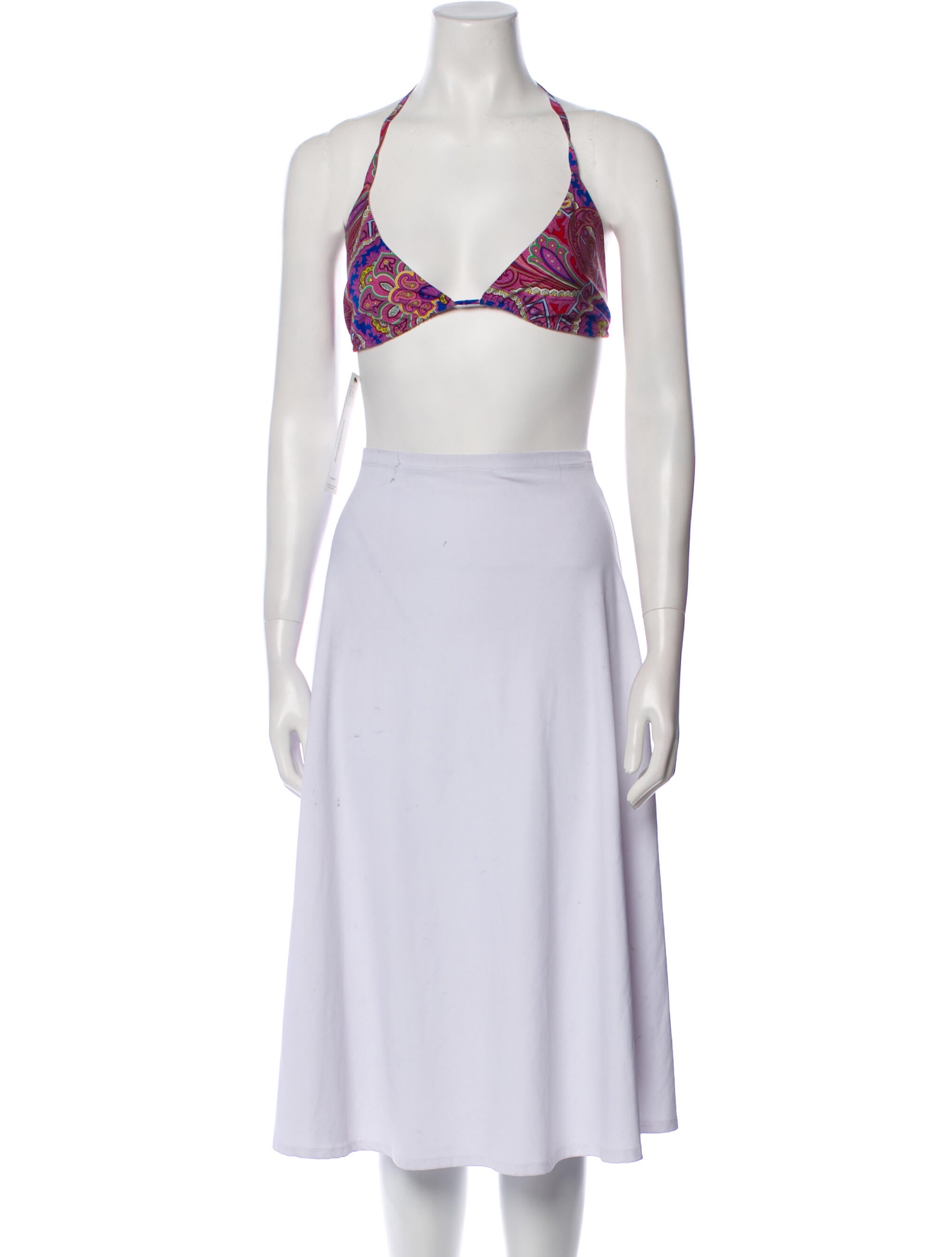 Alexis Halterneck Sleeveless Crop Top