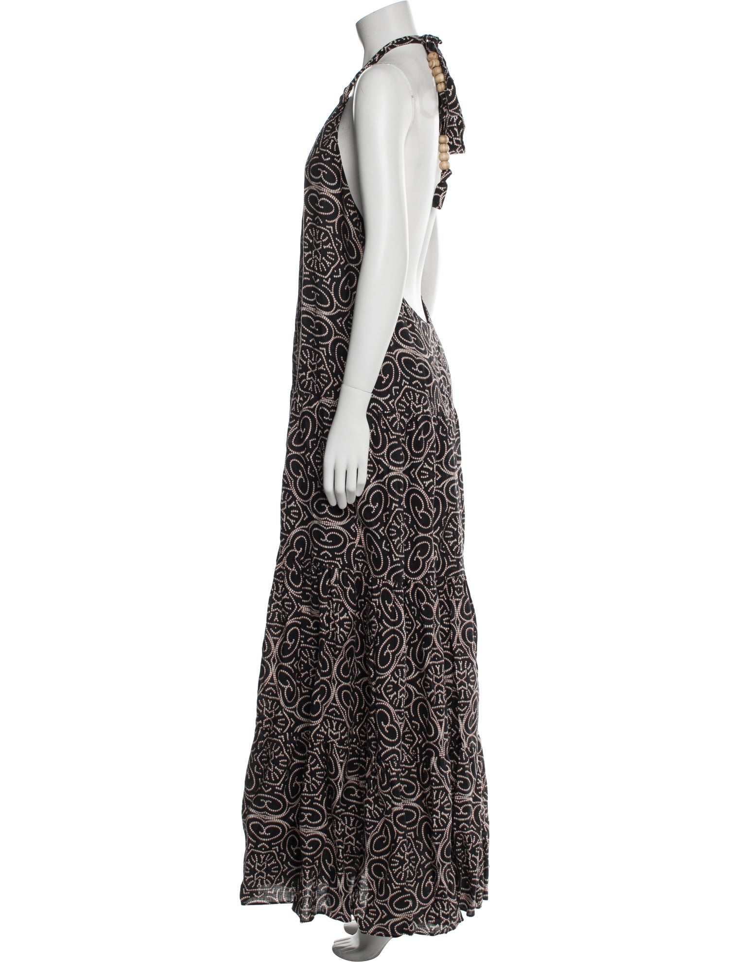 Alexis Linen Long Dress