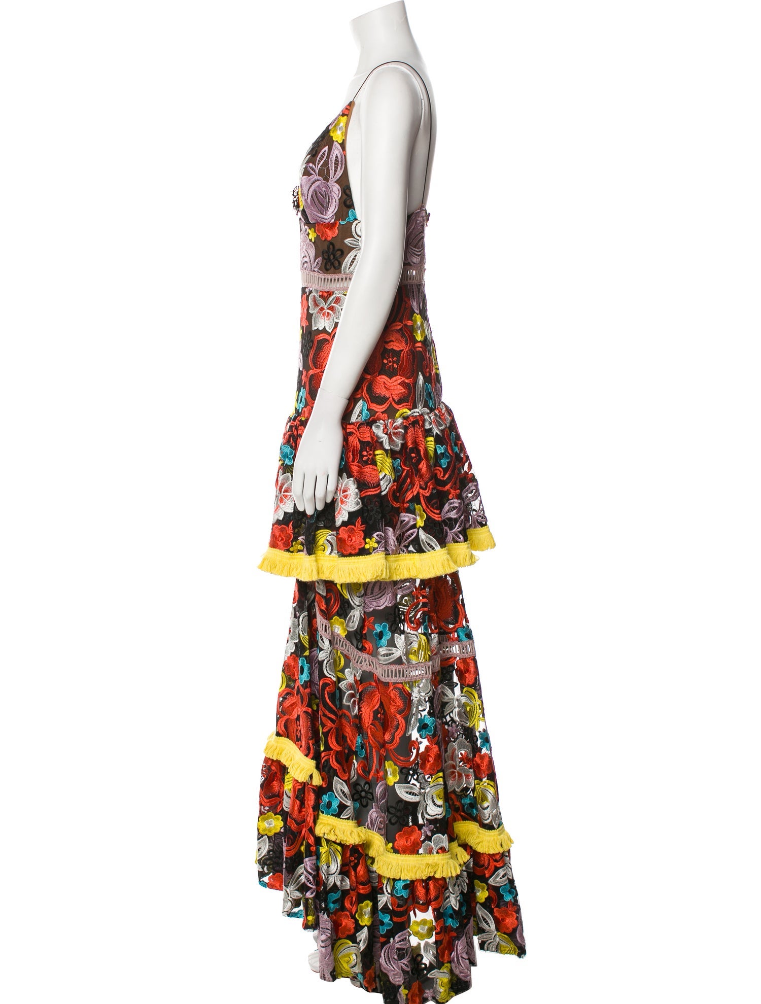 Alexis Fall Floral Dress