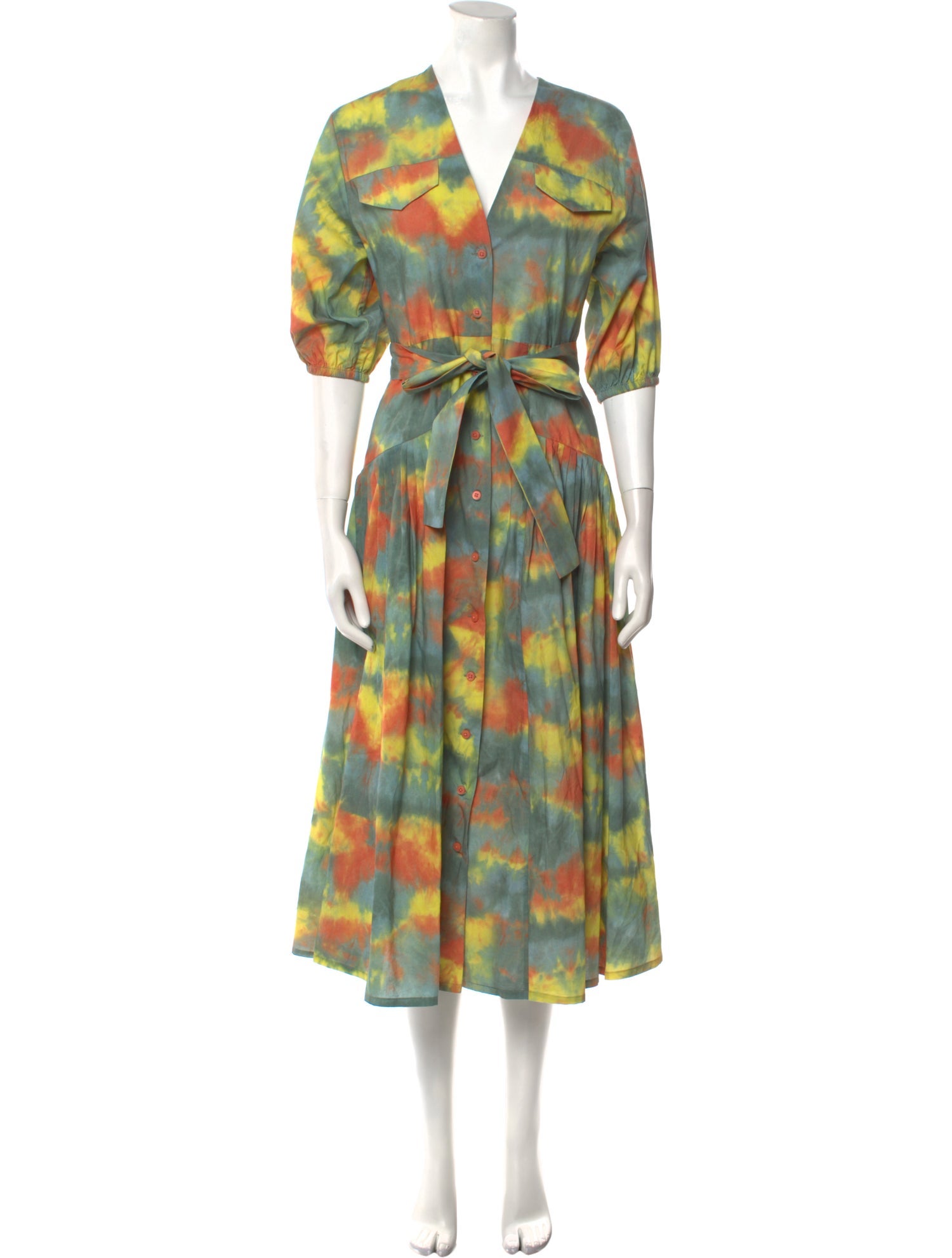 Alexis Printed Long Dress