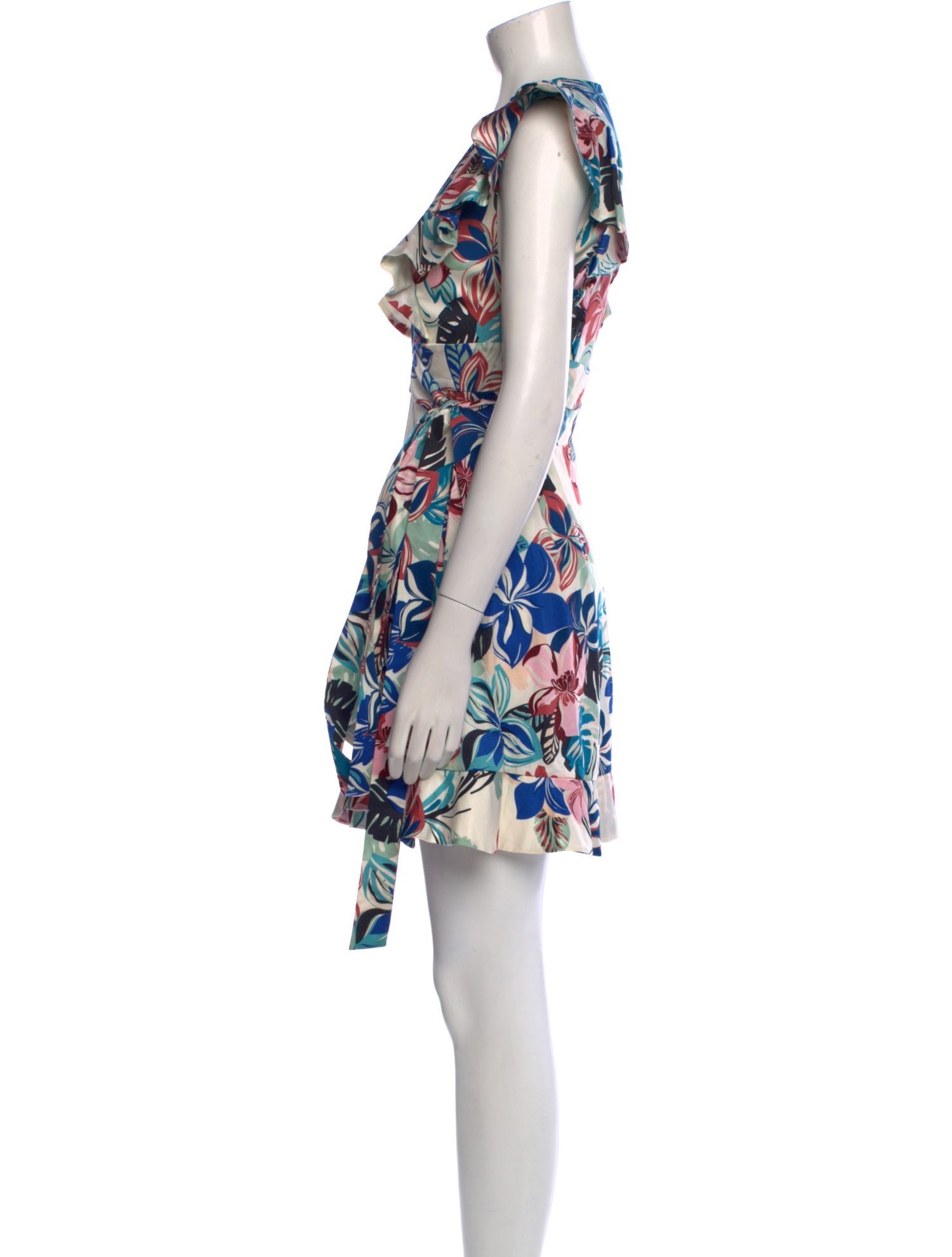 Alexis Floral Print Mini Dress