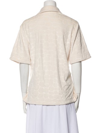 Alexis Short Sleeve Button-Up Top