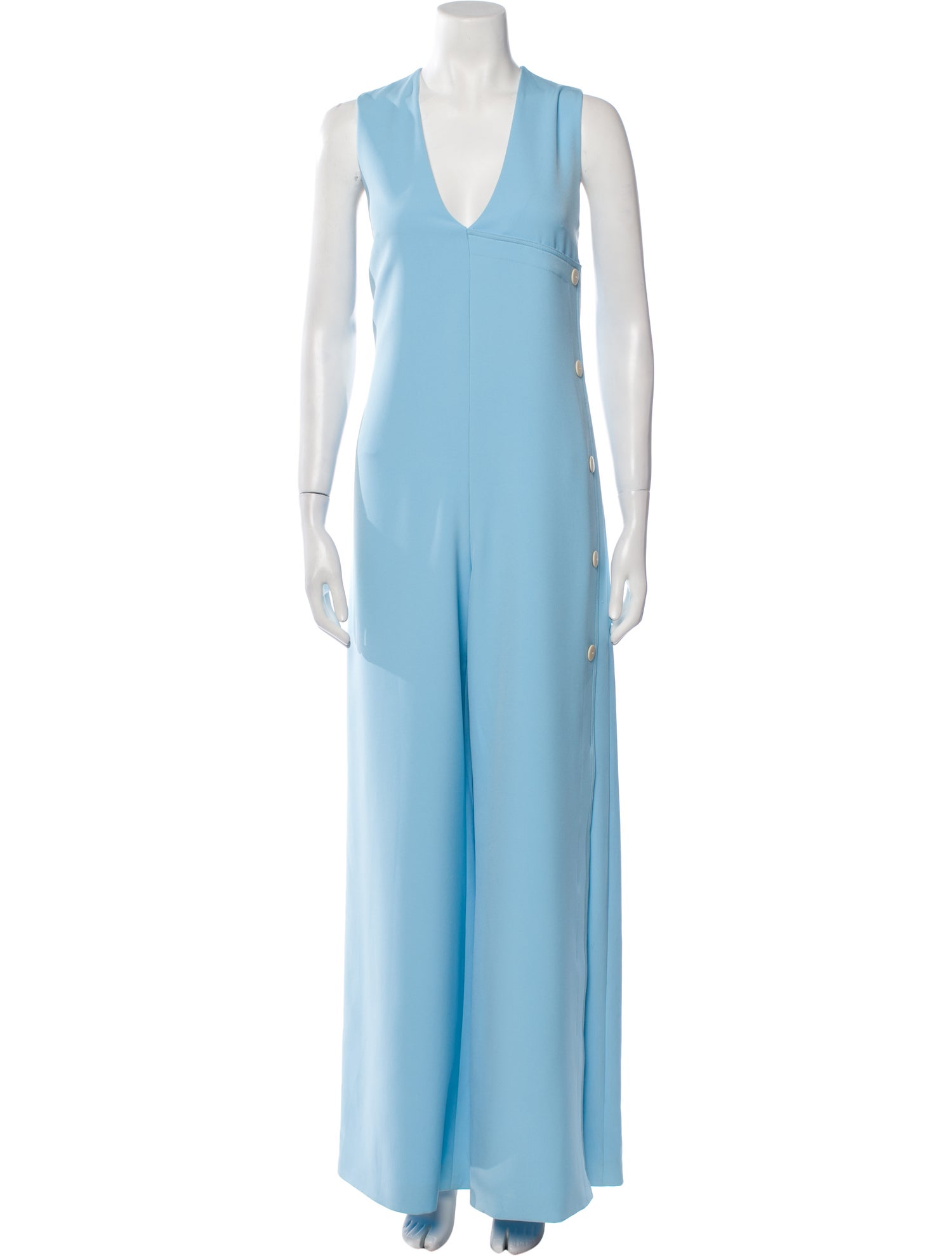 Alexis Plunge Neckline Jumpsuit