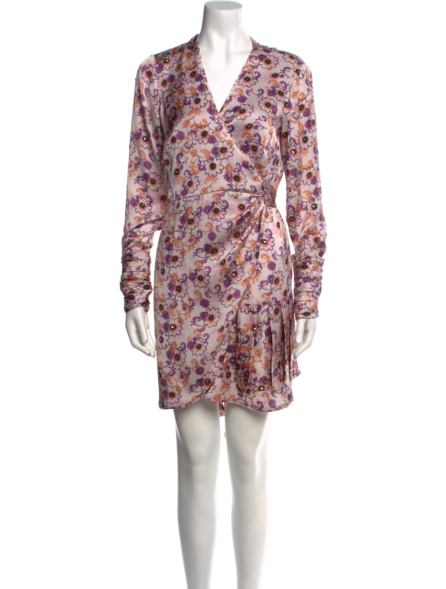 Alexis Floral Print Mini Dress