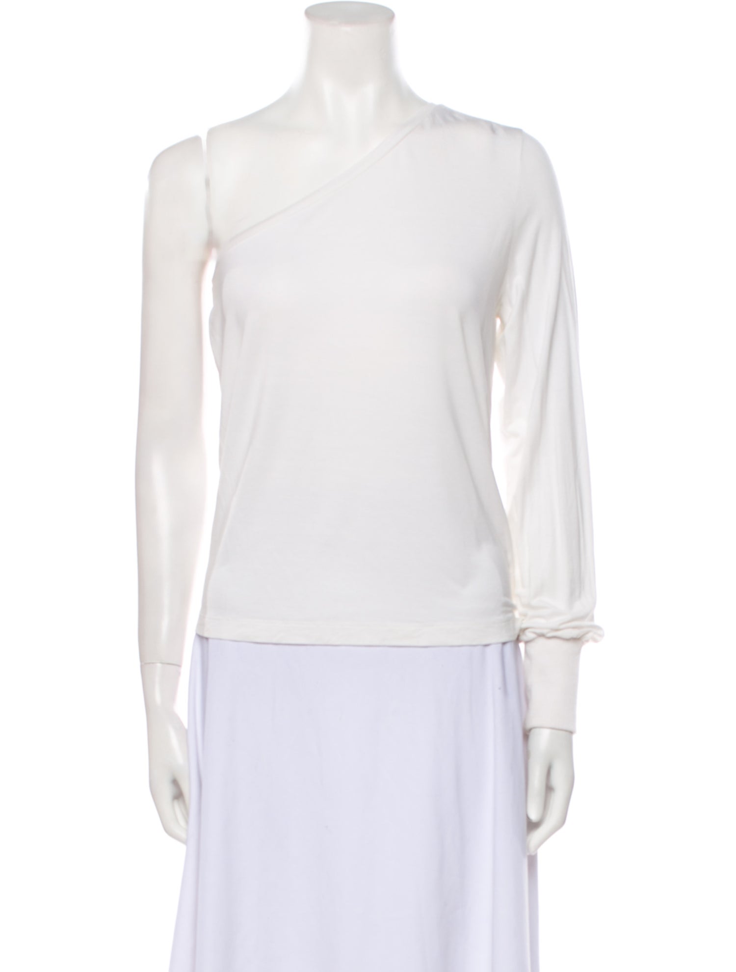 Alexis One-Shoulder Long Sleeve Top