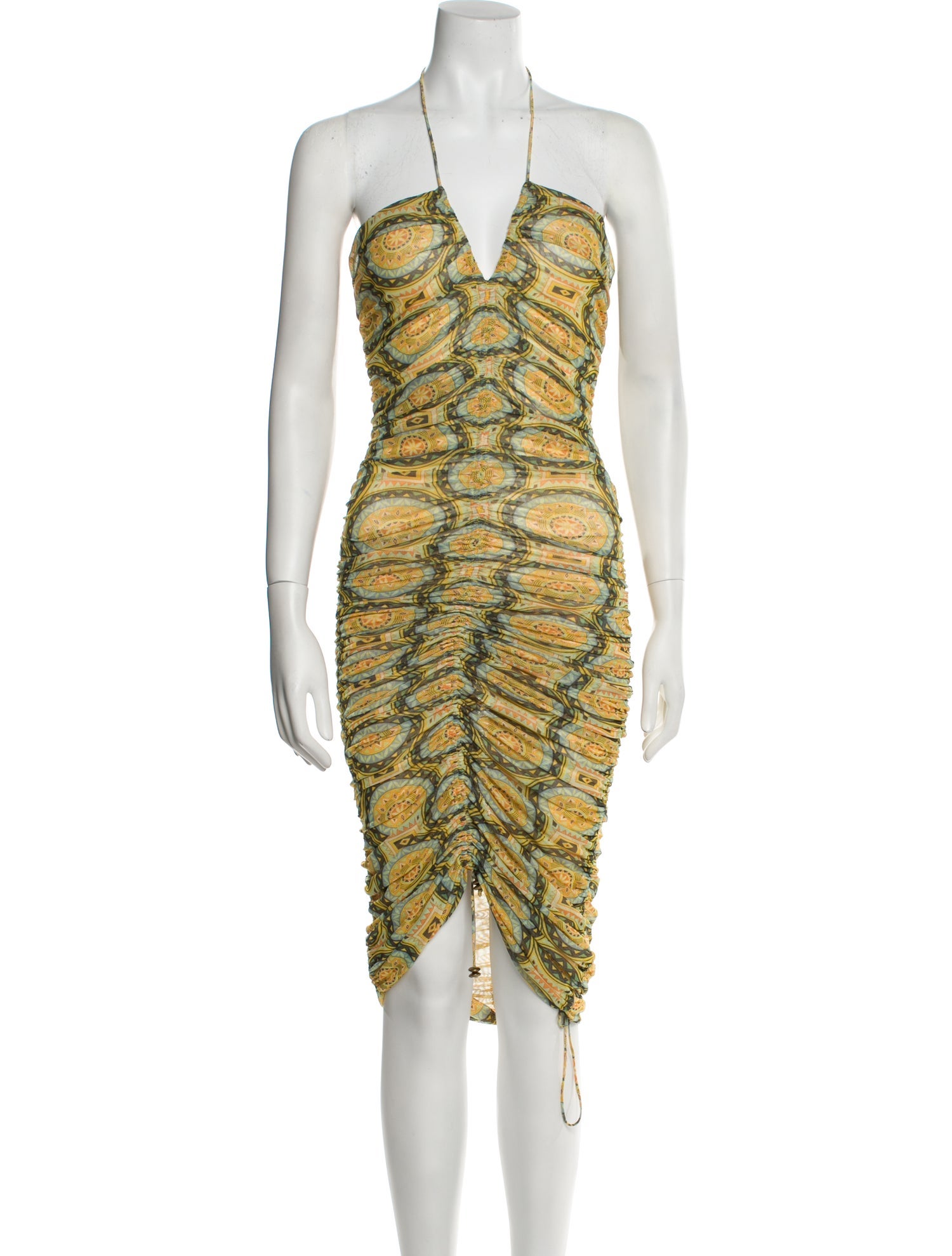 Alexis Printed Midi Length Dress