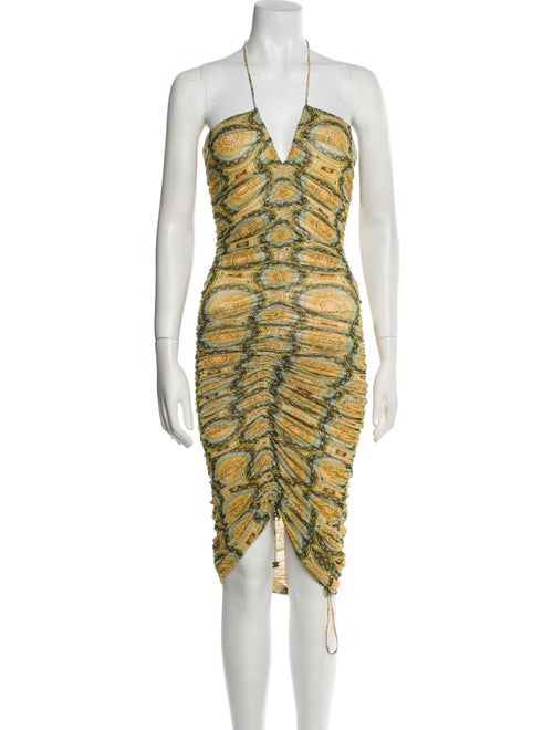 Alexis Printed Midi Length Dress