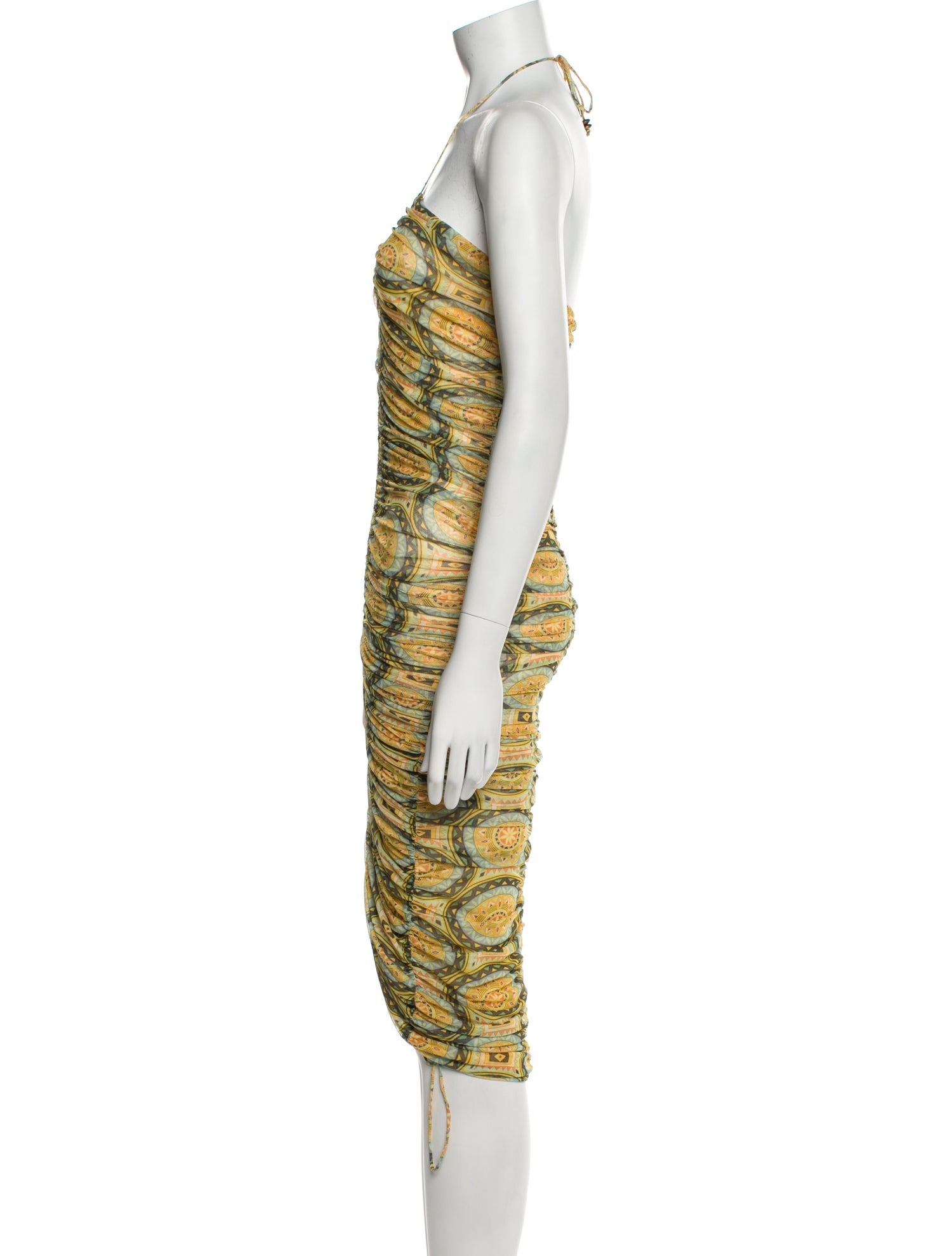 Alexis Printed Midi Length Dress