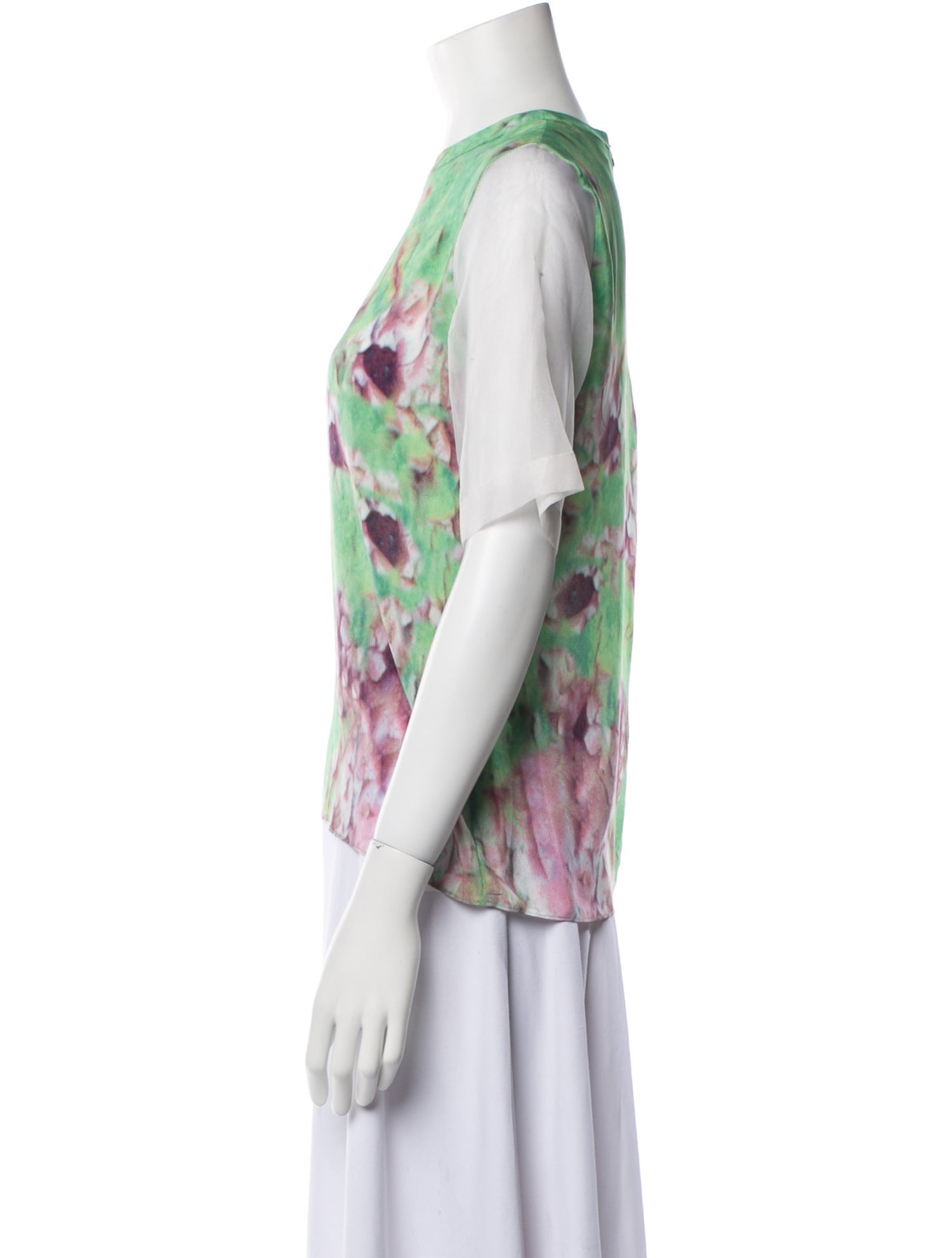 Alexis Silk Floral Print Blouse